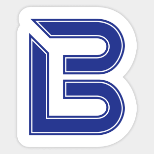 Blue emblem Sticker